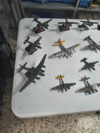 Maquetas de Aviones Militares 1 y 2 guerras mundia
