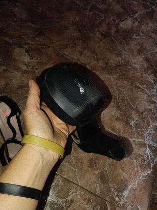 Sandalias tacón negras talla 39