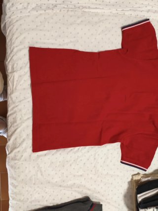 Polo Fred Perry Rojo Talla xs
