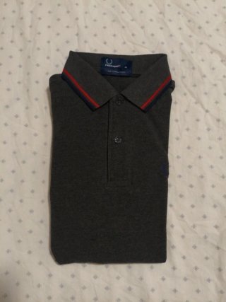 Polo Fred Perry Gris
