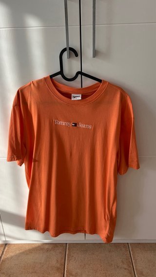 Camiseta Tommy Jeans Naranja