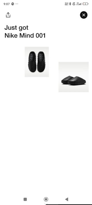 Nike Mind 001 Triple black