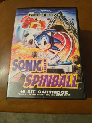 Sonic the Hedgehog Spinball Sega Mega Drive
