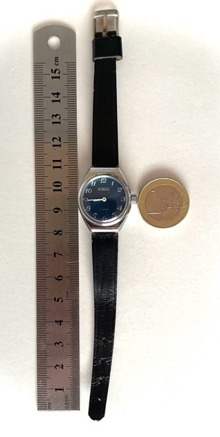 Reloj Kursal Mecánico Mujer Azul/Plata