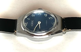 Reloj Kursal Mecánico Mujer Azul/Plata