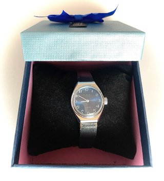 Reloj Kursal Mecánico Mujer Azul/Plata