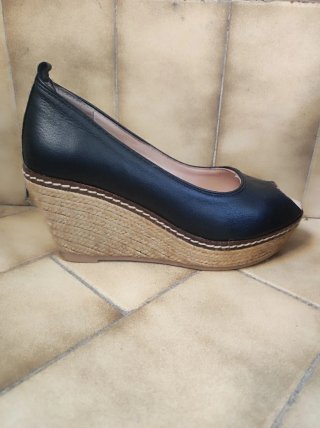 Sandalias plataforma Aita negras