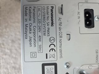 Minicadena Panasonic SA-PMX5