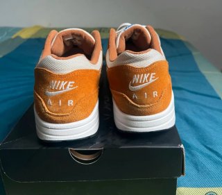 Nike Air Max 1 Curry Naranja Blanco