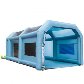 Tienda de Pintura para Autos Inflable 792 cm x 457 cm x 335 cm Sistema de Filtro 2 Ventiladores