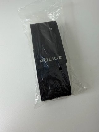 Custodia Occhiali Police Rigida Nera Nuova