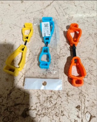 Pinzas para guantes de trabajo