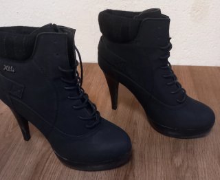 Botines Killah Mujer Negros Tacon