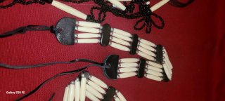 Collane e bracciali vintage osso bufalo