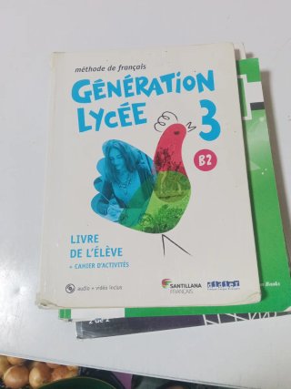 Libro de francés generation lycee 3 B2 methode