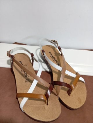 Sandali donna in vera pelle