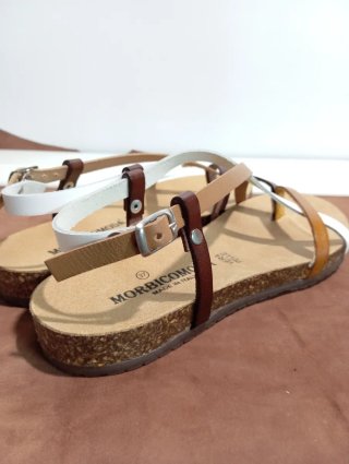 Sandali donna in vera pelle