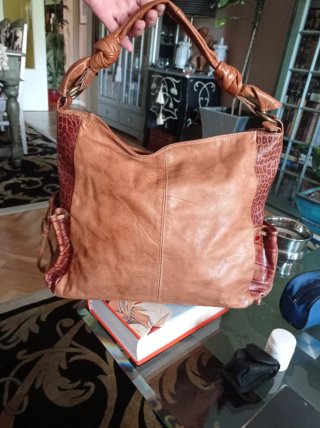 Bolso de cuero El Corte Inglés