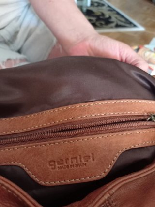 Bolso de cuero El Corte Inglés