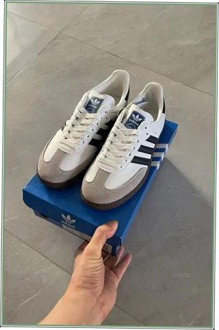 Adidas Samba Vegan Blancas Goma Talla 39 Sin Usar