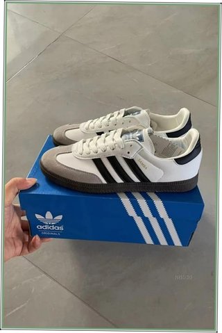 Adidas Samba Vegan Blancas Goma Talla 39 Sin Usar