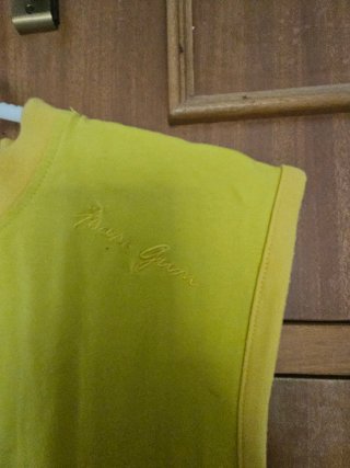 Camiseta sin mangas FOAM amarilla talla L
