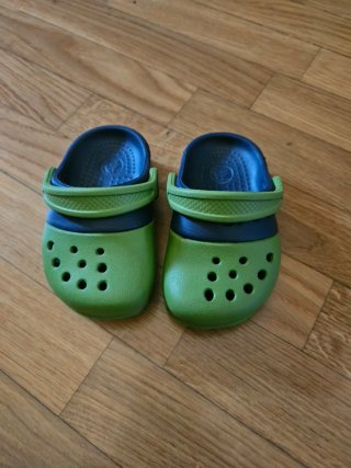 Crocs C4 verdi e blu