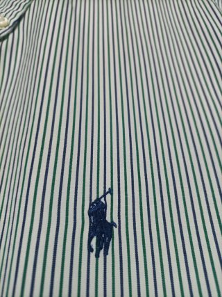 Camisa Polo Ralph Lauren Rayas Talla M