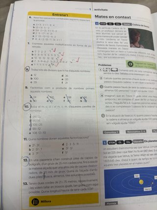 Matemàtiques, 1 ESO, Codi obert, Aprenentatge b...
