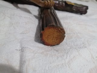 Crucifijo antiguo de madera