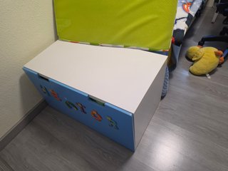 Baúl Almacenaje Infantil Azul Multicolor