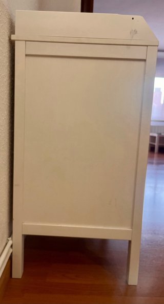 Cómoda Sundvik Ikea Blanca