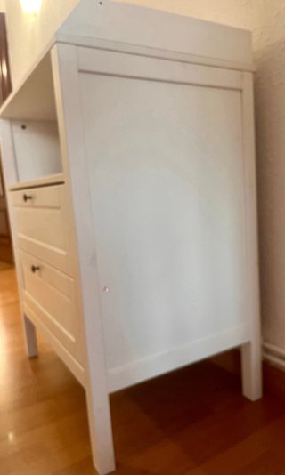 Cómoda Sundvik Ikea Blanca
