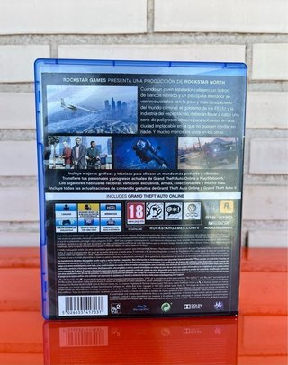Videojuego GTA V PS4
