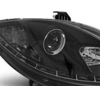 Faros delanteros para Seat Leon 2 05-09 DRL Fondo