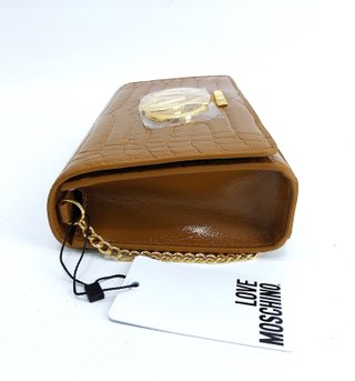 Bolso Bandolera Love Moschino Marrón Nuevo
