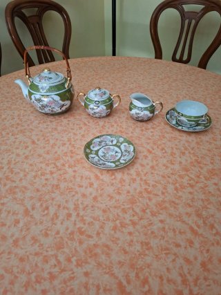 Juego de café de porcelana
