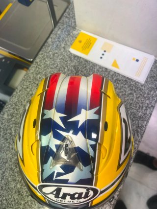 Casco Arai RX-7 Eduard Collins