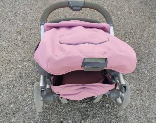 Carrito de paseo Boop rosa
