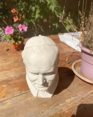 Busto Papa Marmo Bianco
