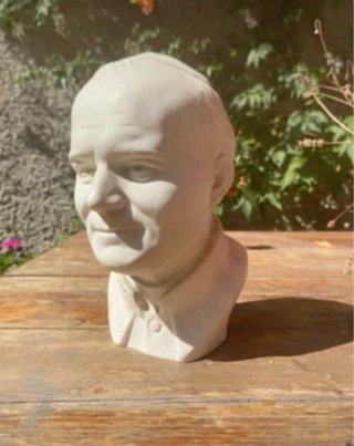 Busto Papa Marmo Bianco