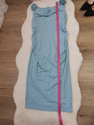Vestido azul claro premamá talla S embarazada