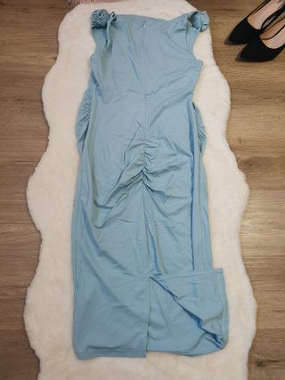 Vestido azul claro premamá talla S embarazada