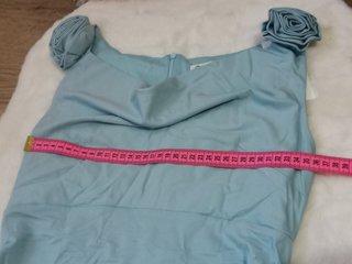 Vestido azul claro premamá talla S embarazada