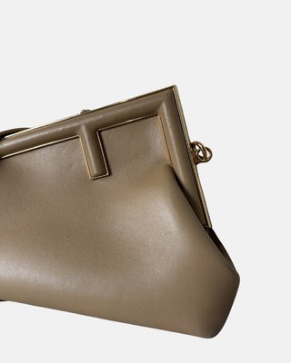 Bolso Fendi First Piel Camel