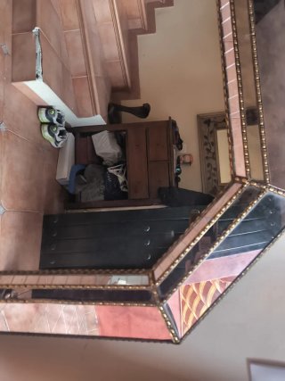 Espejo antiguo grande salón