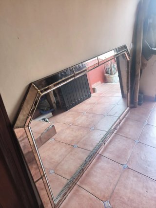 Espejo antiguo grande salón