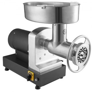 Picadora de Carne Eléctrica de Alta Dureza Capacidad 449.5 kg/H 1100W y Embutidora