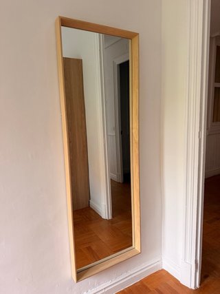 Espejo Kave Home Madera y Cristal
