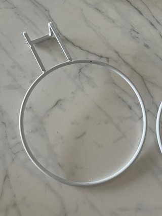 Supporto metallico per palloni